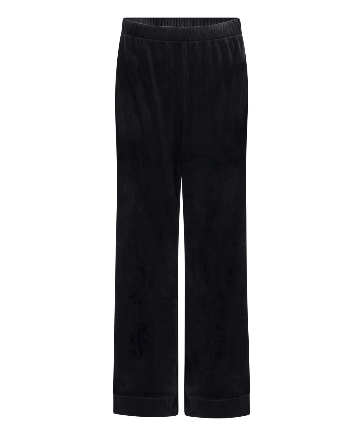Velvet Pyjama Pants - Black