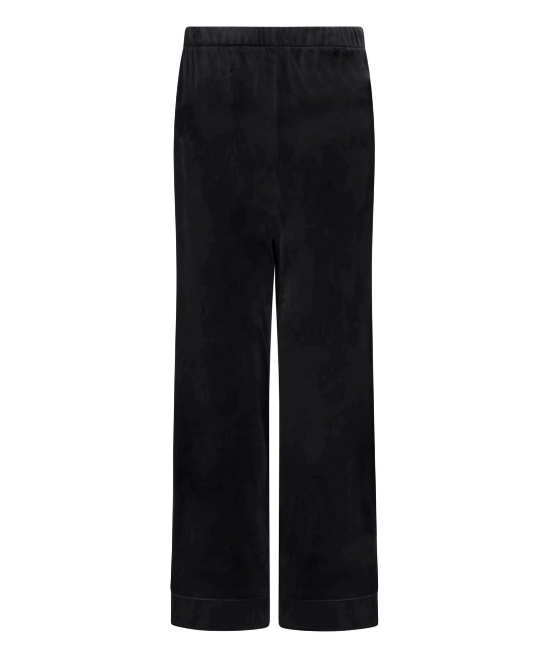 Velvet Pyjama Pants - Black