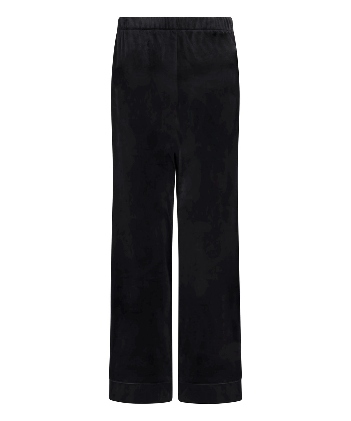 Velvet Pyjama Pants - Black