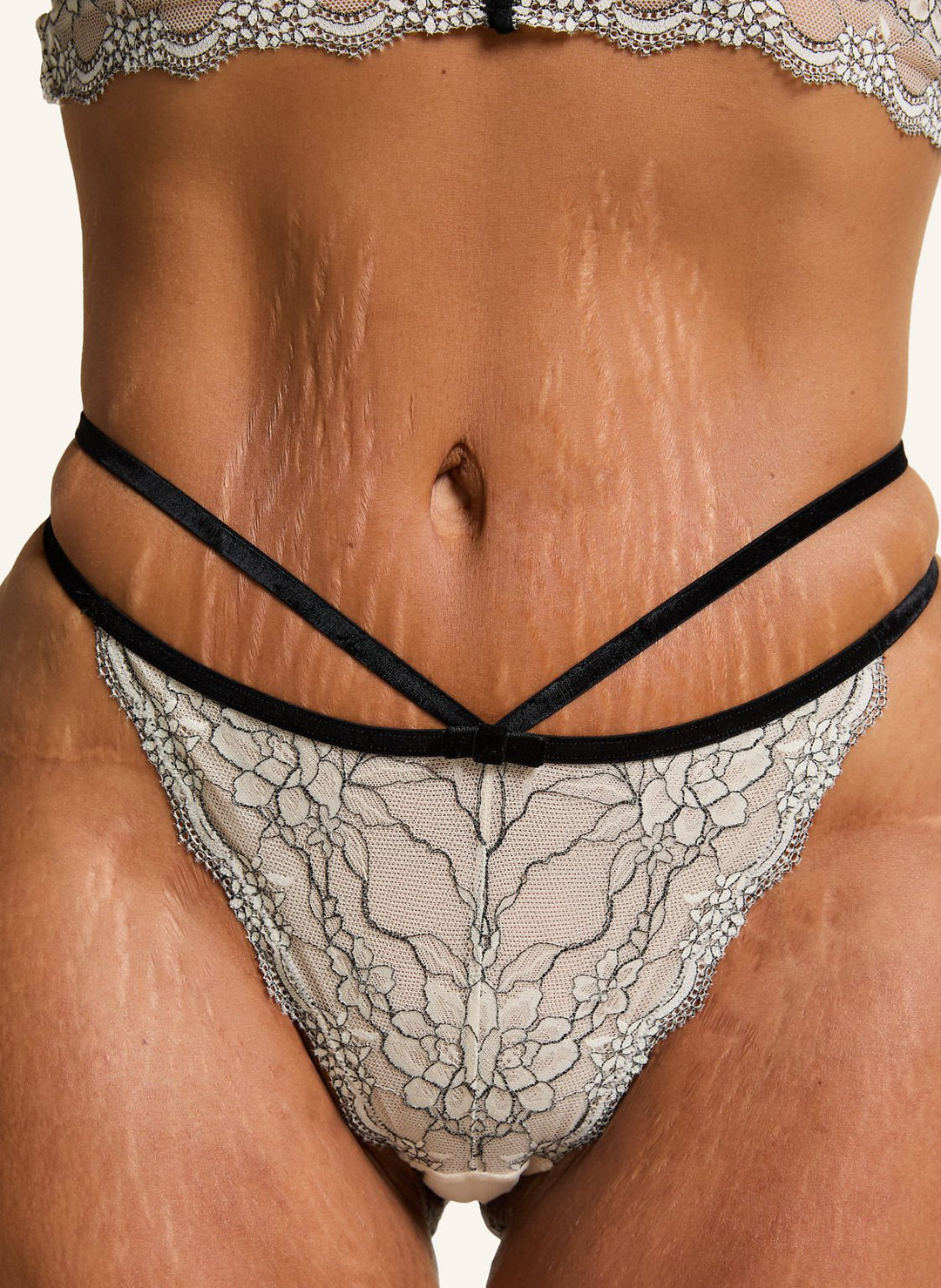 Agnes Highleg String - Birch