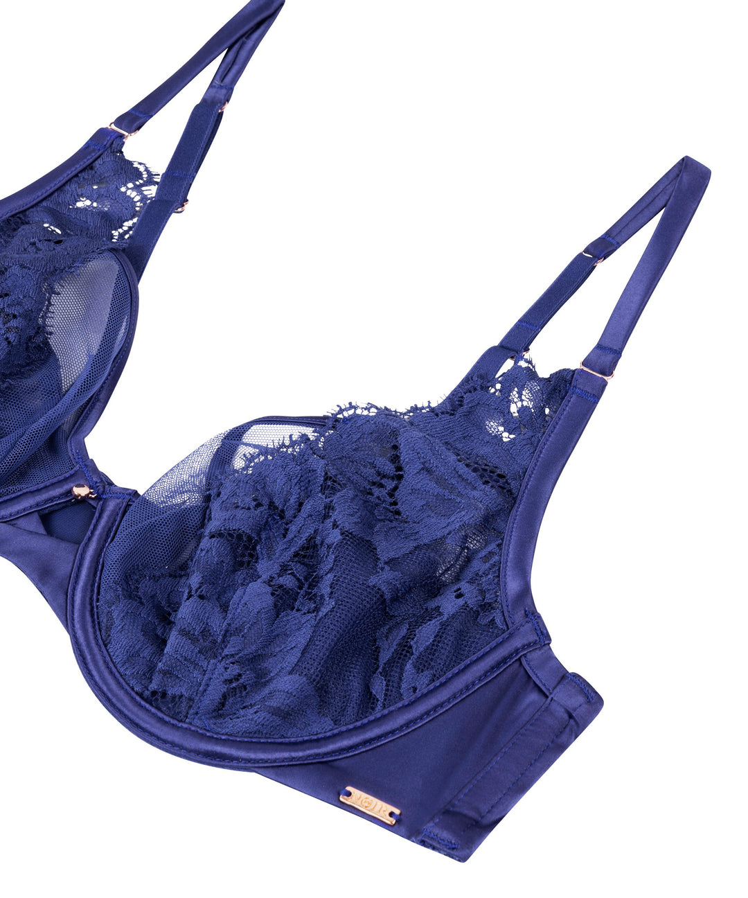 Grace Non-Padded Underwired Bra - Twilight Blue