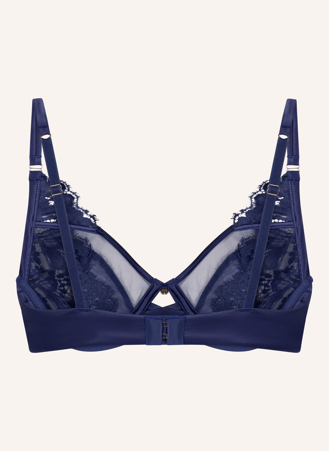 Grace Non-Padded Underwired Bra - Twilight Blue