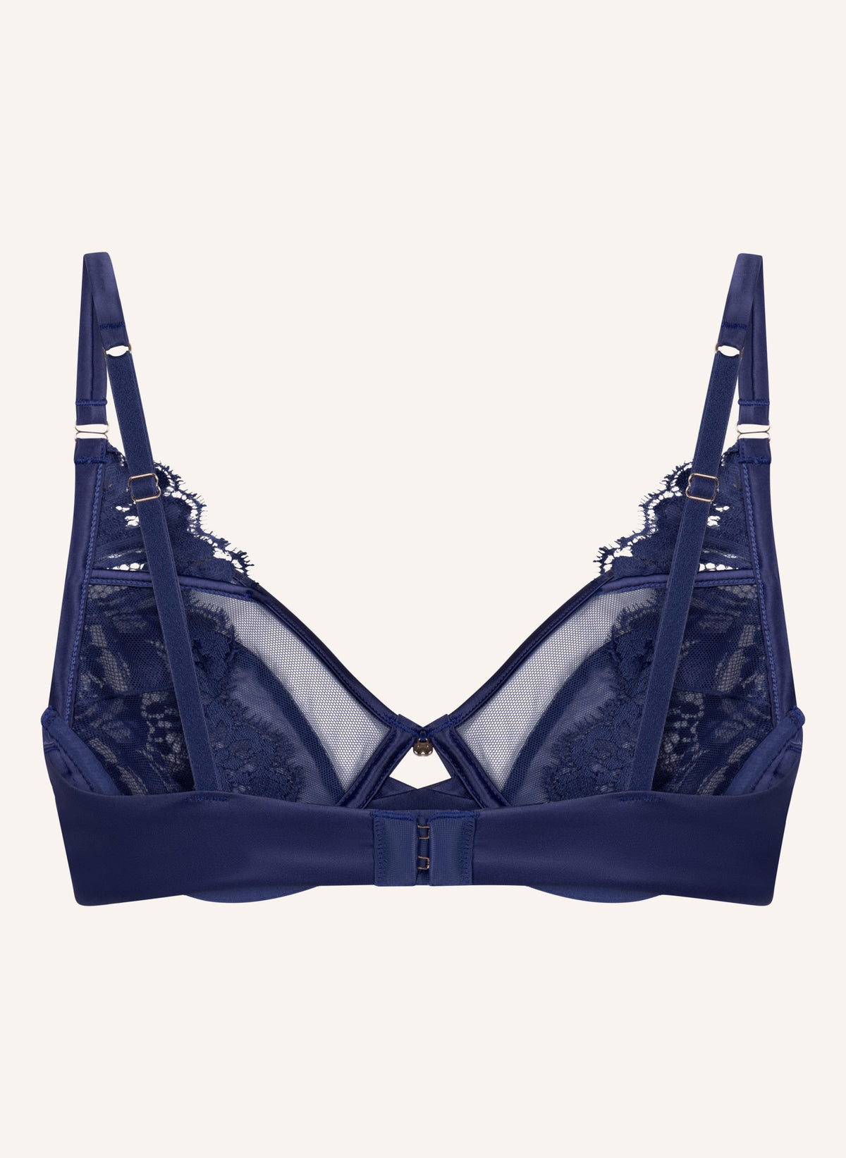 Grace Non-Padded Underwired Bra - Twilight Blue