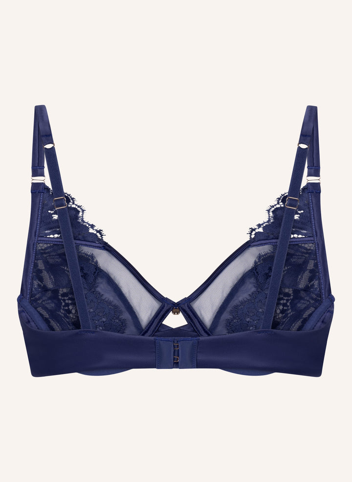 Grace Non-Padded Underwired Bra - Twilight Blue