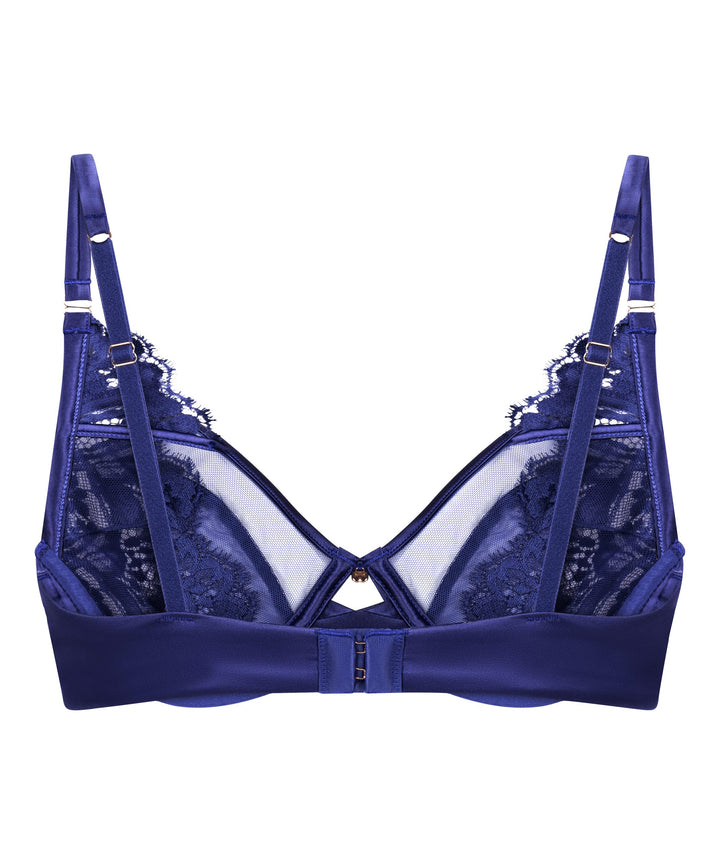 Grace Non-Padded Underwired Bra - Twilight Blue