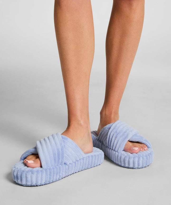 Slippers Crossed - Kentucky Blue