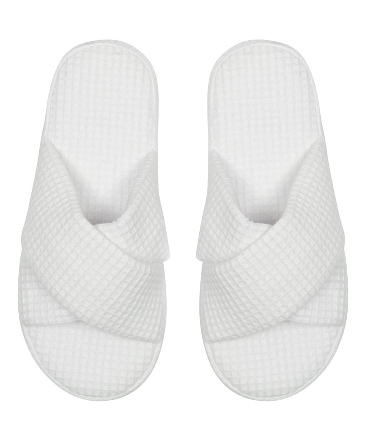 Soft Waffle Slippers - Snow White