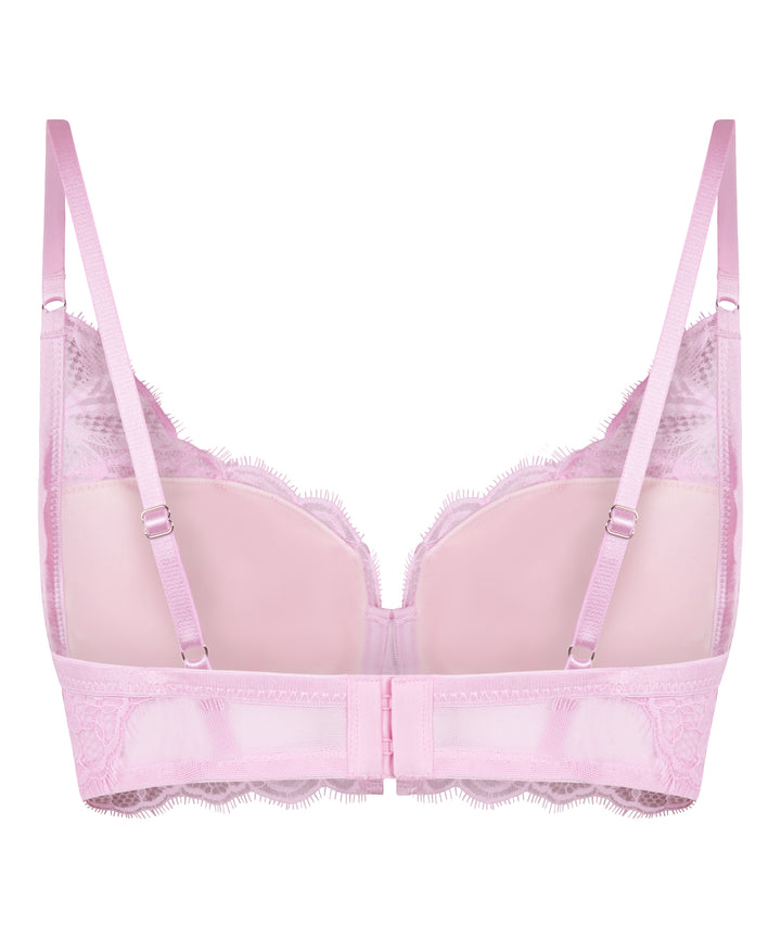 Floral Lace Underwired Push-Up Bra