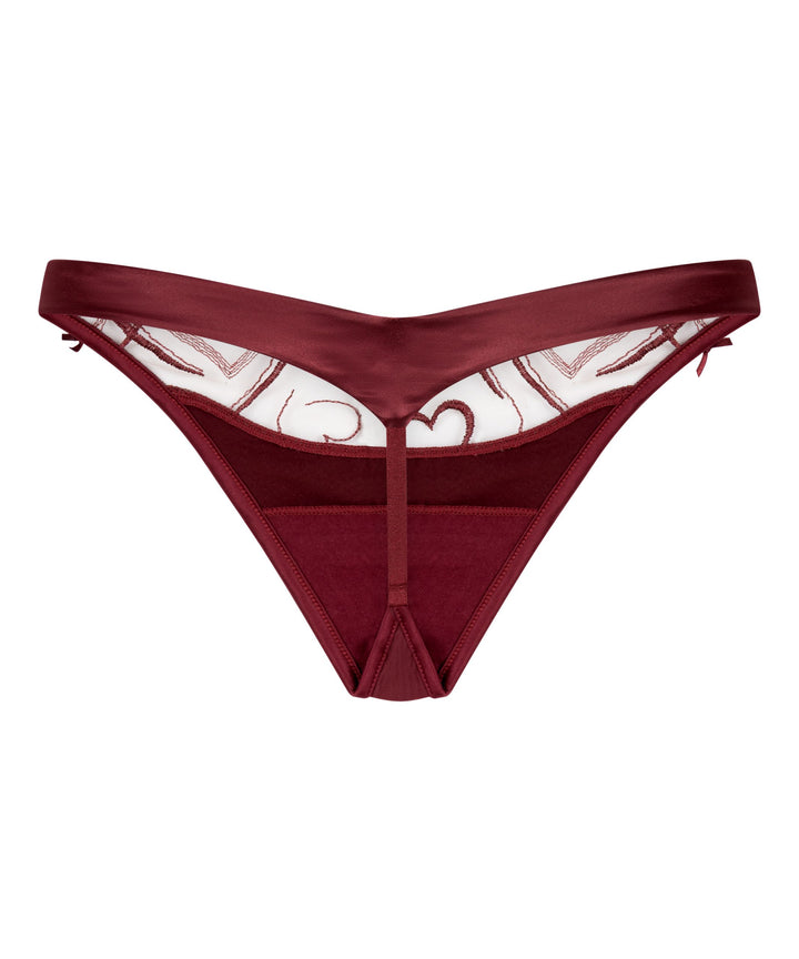 Olivia Hl String Tr - Red
