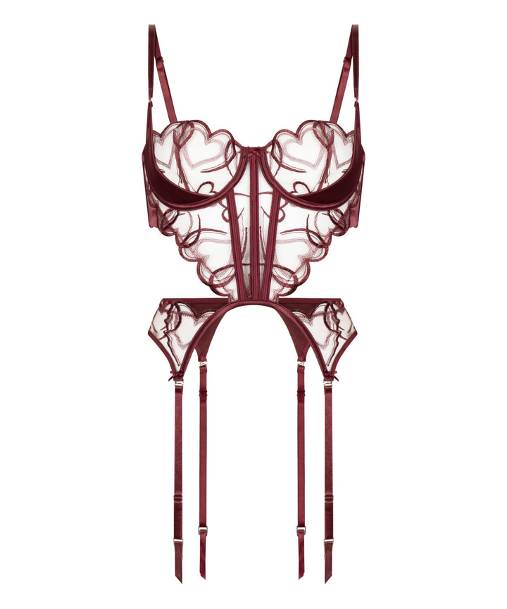 Olivia Bustier - Red