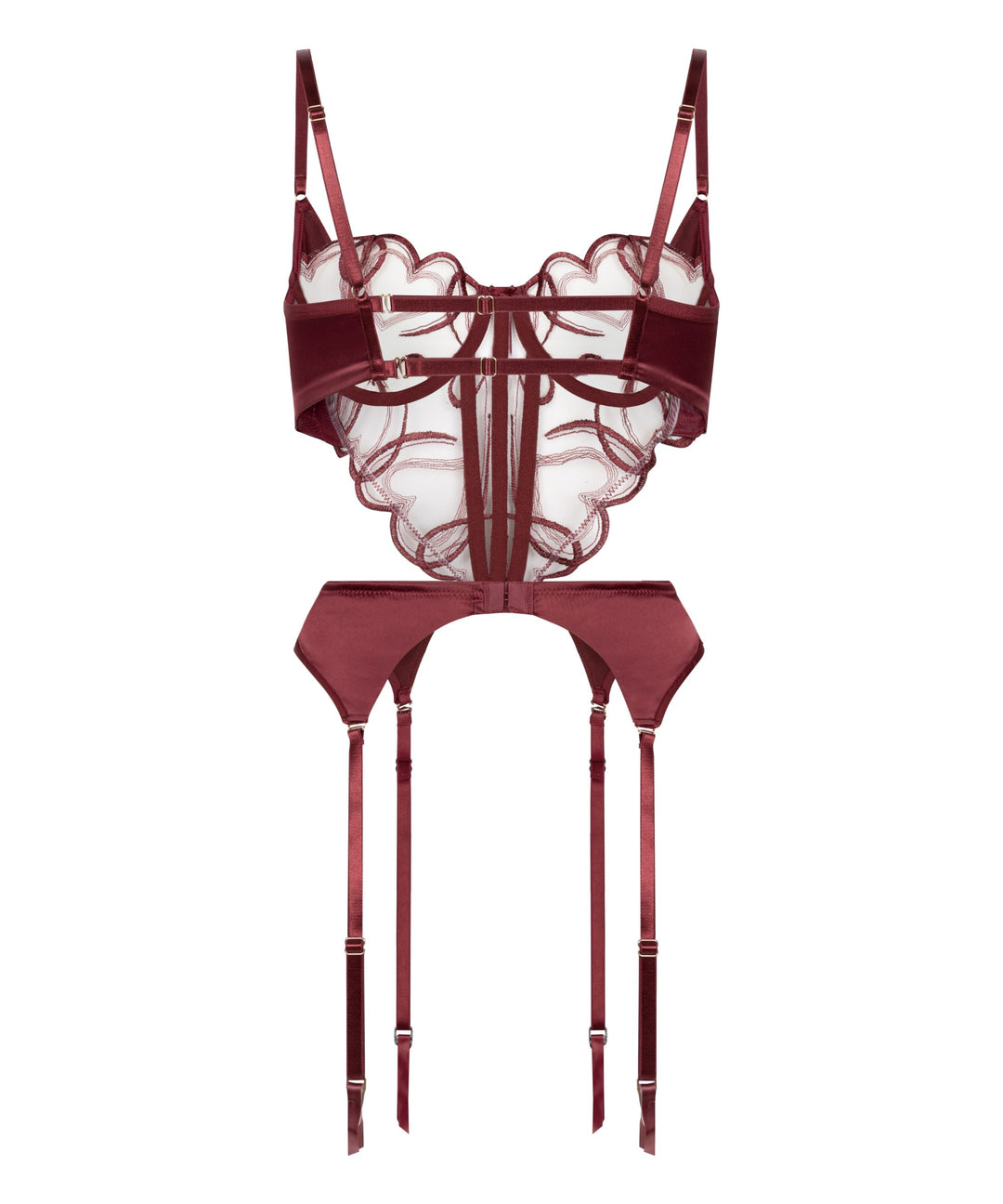 Olivia Bustier - Red