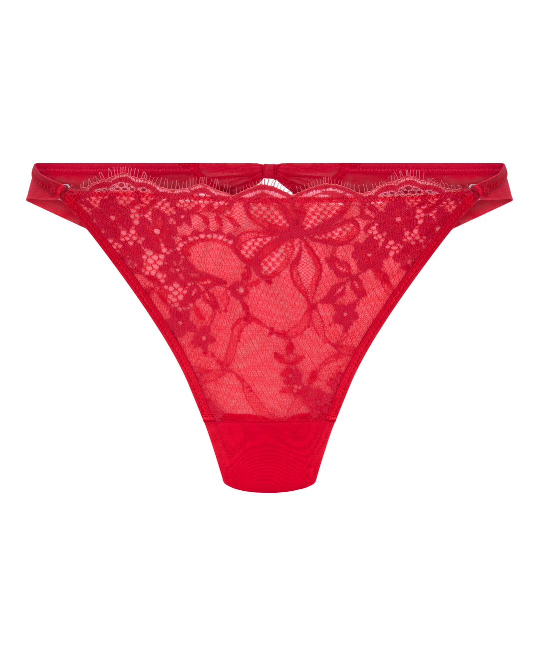 Floral Lace High-Cut Thong Brief