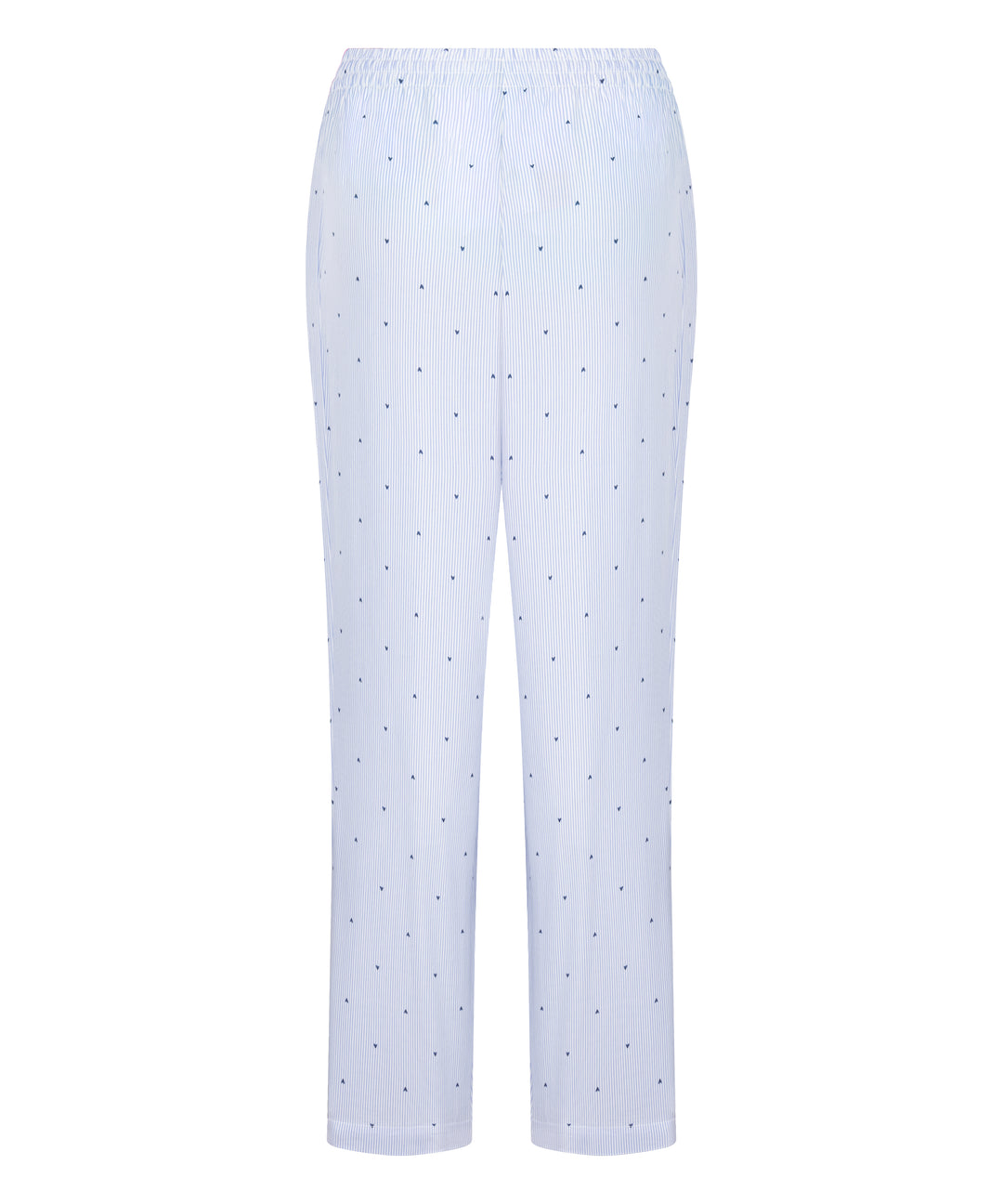 Striped Heart Print Drawstring Lounge Pants