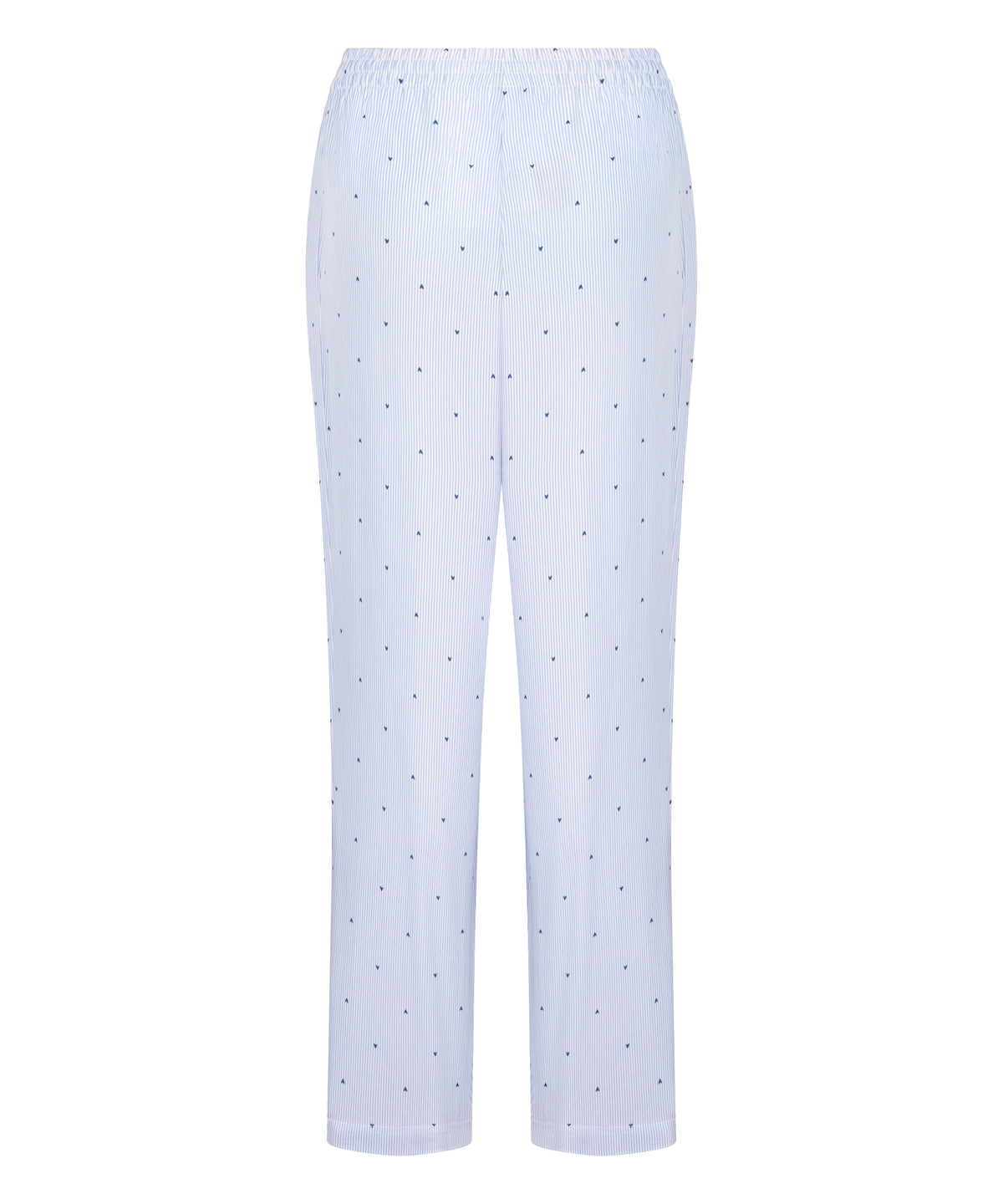 Striped Heart Print Drawstring Lounge Pants