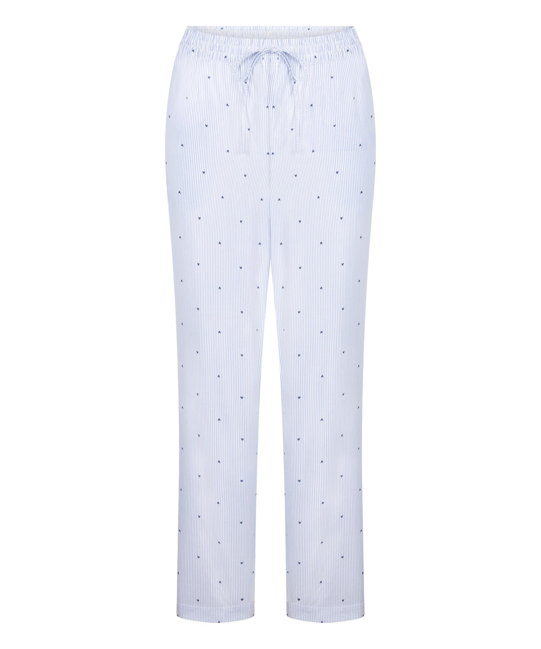 Pant Woven Co Stripe Hearts - Blue