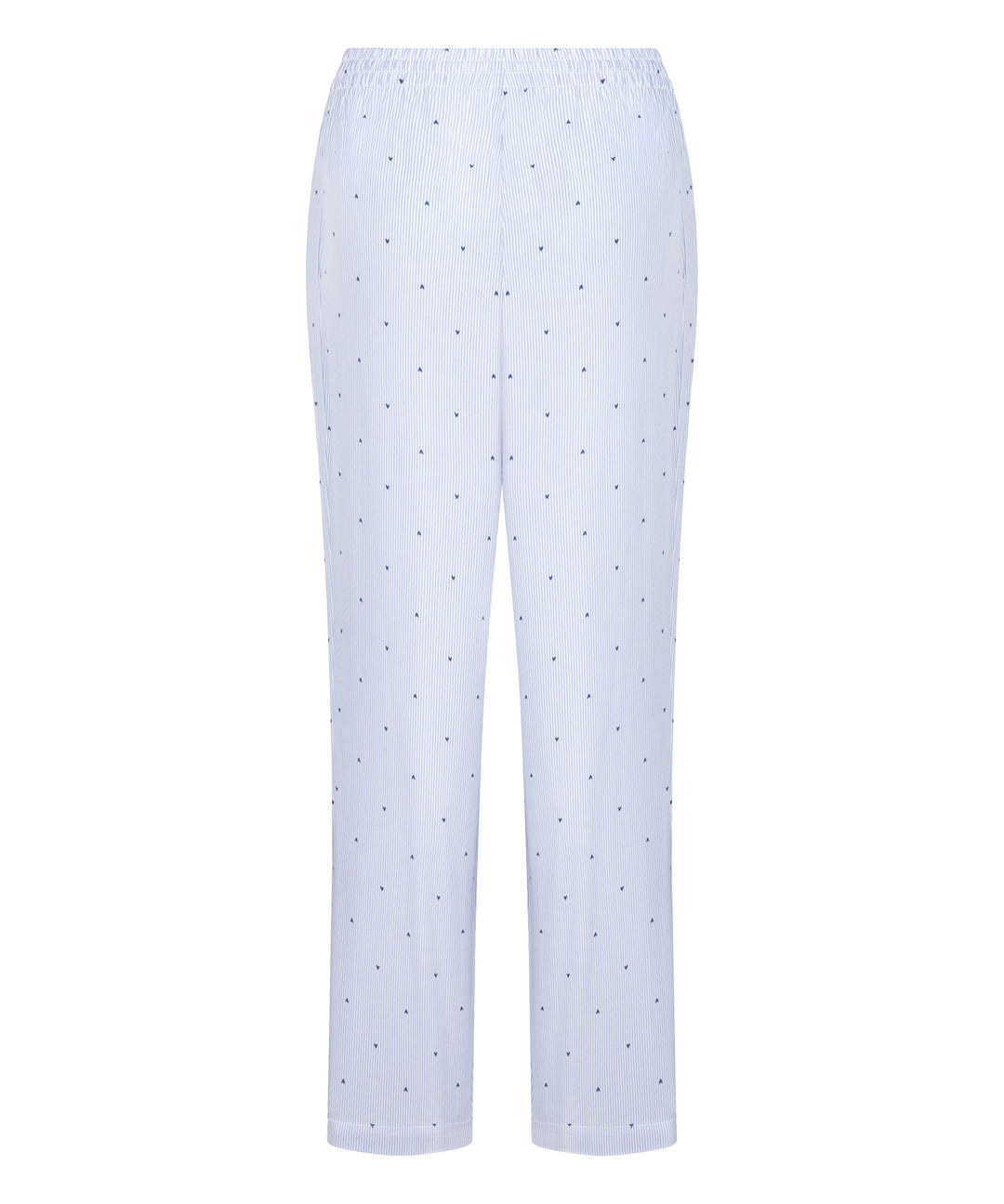 Pant Woven Co Stripe Hearts - Blue