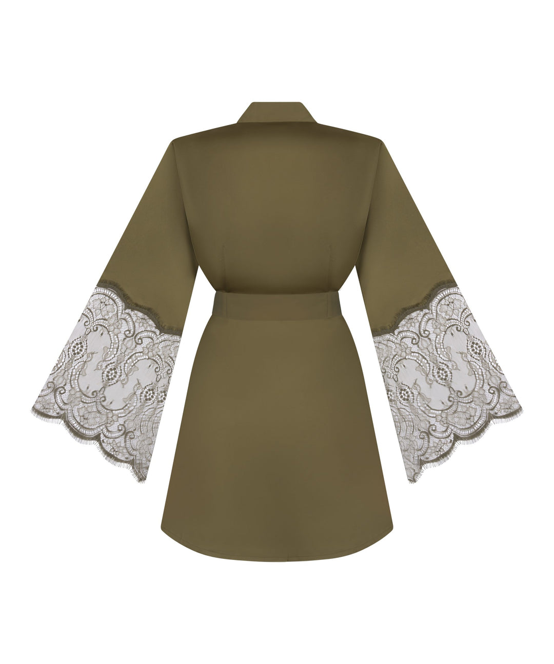 Kimono Satin Lace - Green