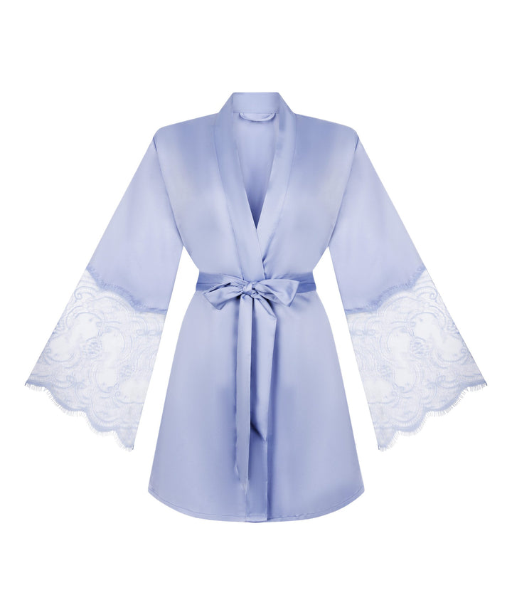 Kimono Satin Lace - Purple