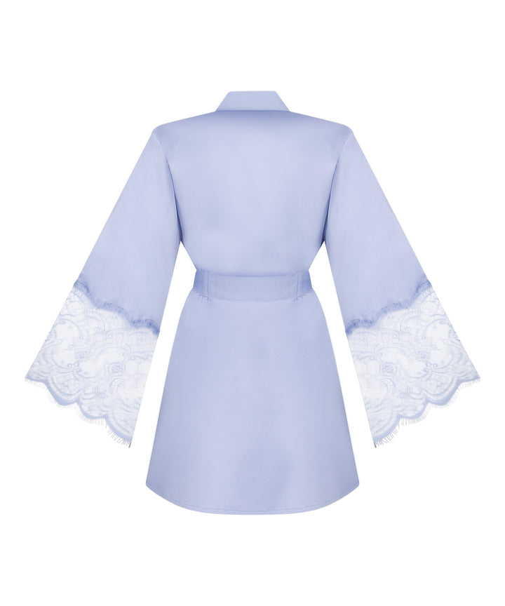 Kimono Satin Lace - Purple