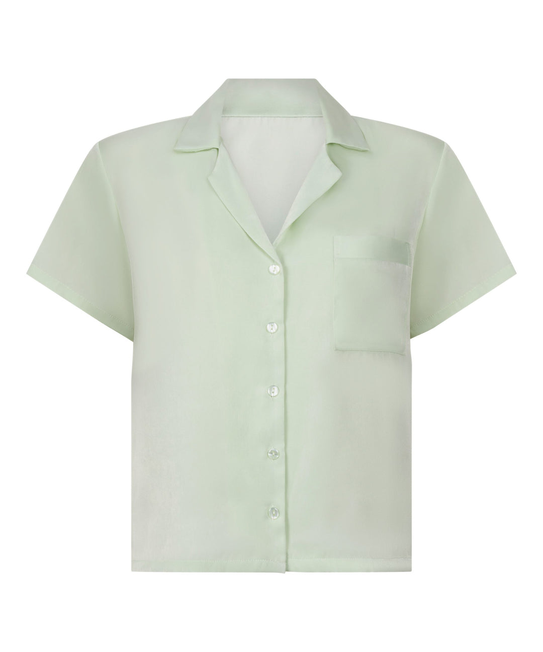 Jacket Ss Satin Minimal - Green