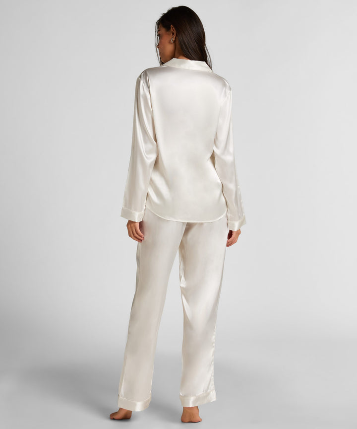 Pj Ls Shiny Satin - White