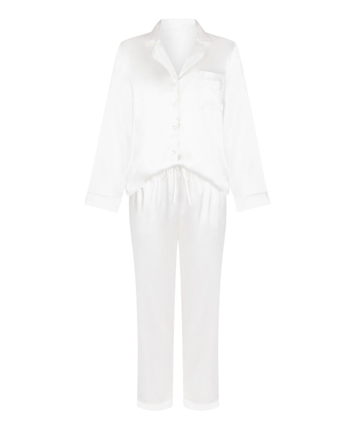 Pj Ls Shiny Satin - White