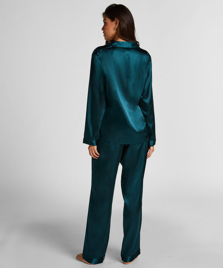 Pj Ls Shiny Satin - Blue