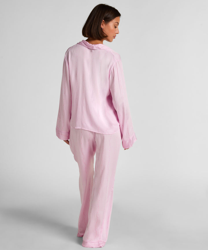 Pj Ls Tie Woven Monchou - Pink