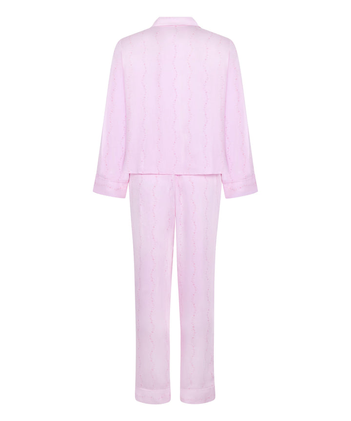 Pj Ls Tie Woven Monchou - Pink