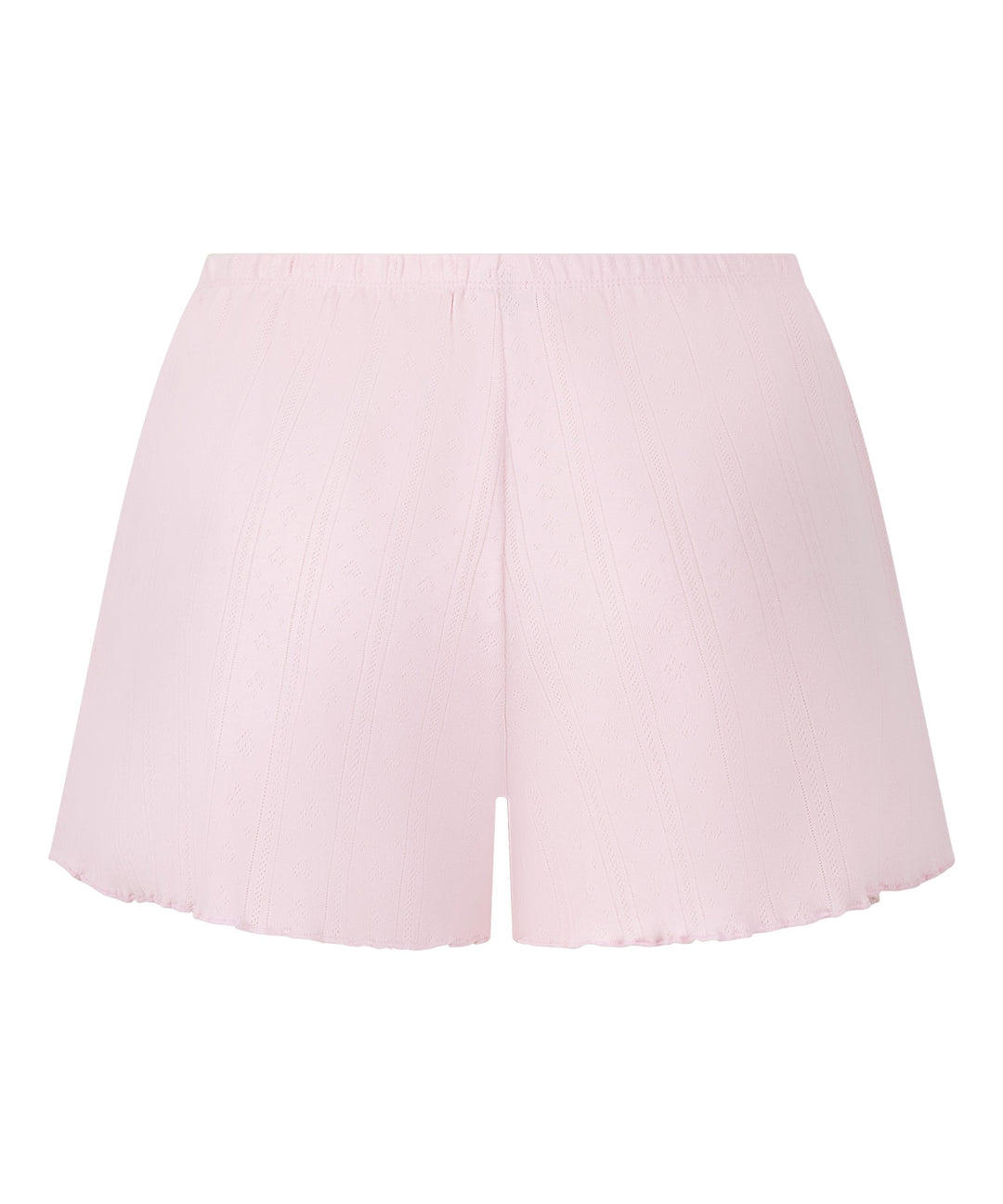 Short Pointelle Babylock - Pink