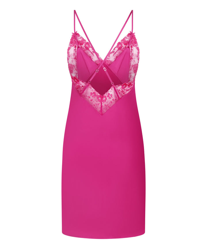 Sd Satin Lace Peonie - Pink