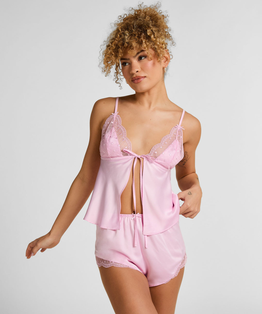 Cami Satin Cordelie - Pink