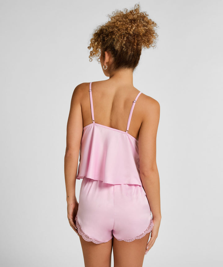 Short Satin Cordelie - Pink
