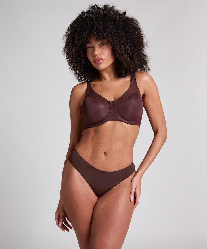 Nina Non-Padded Underwired Minimizer Bra