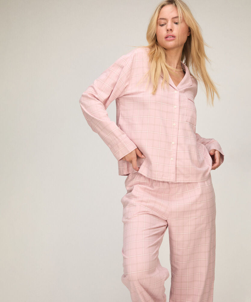 Jacket LS Vis Co Woven Check