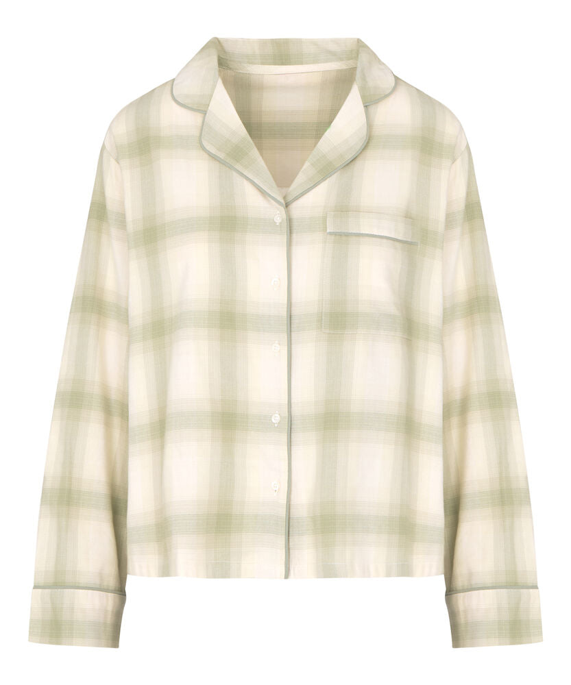 Jacket LS Vis Co Woven Check