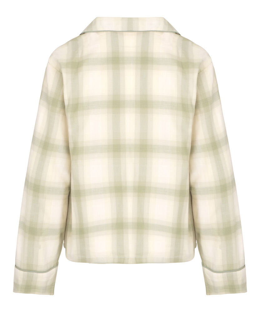 Jacket LS Vis Co Woven Check