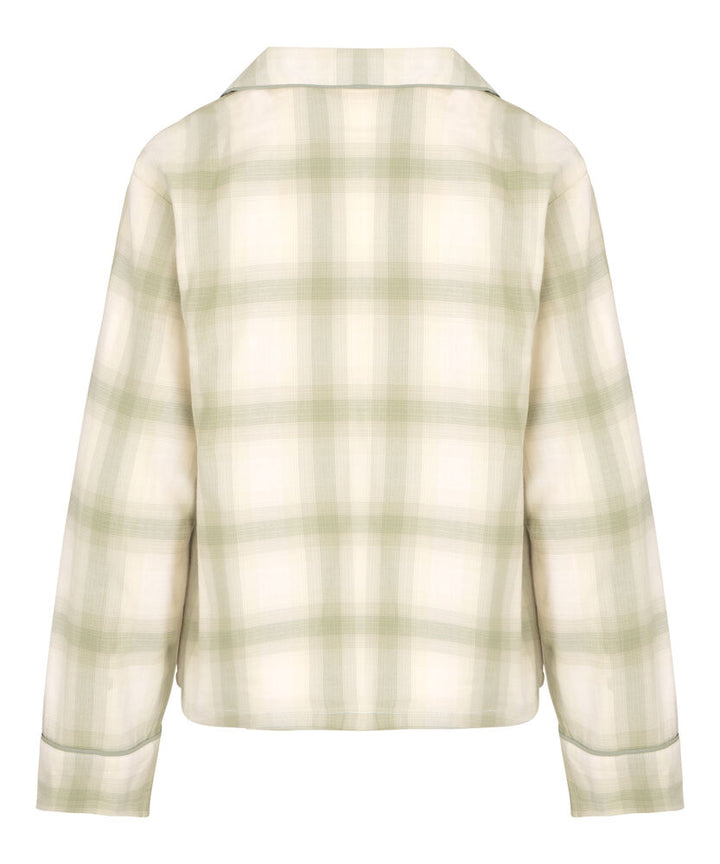 Jacket LS Vis Co Woven Check