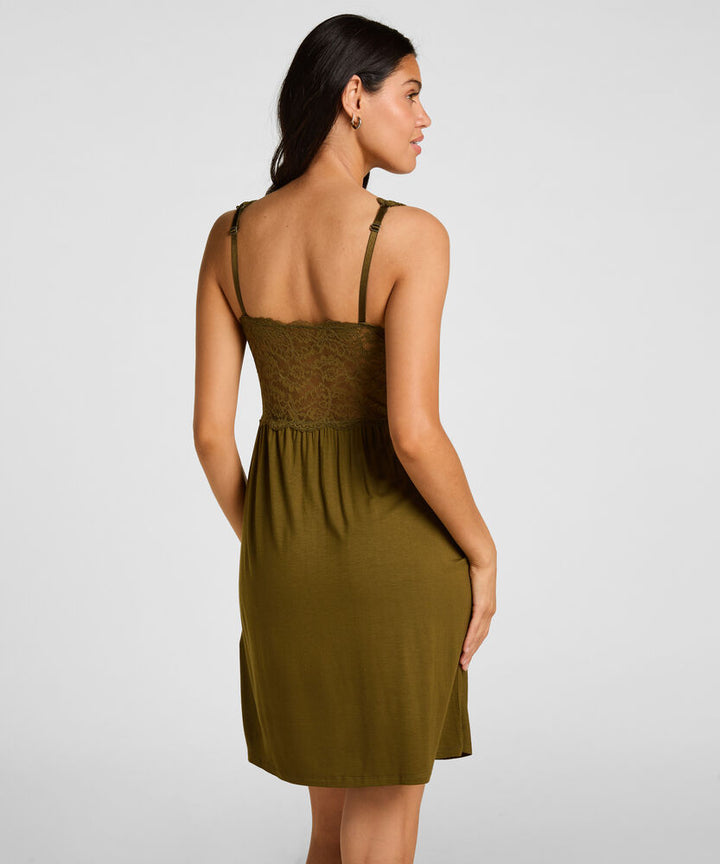 Nora Lace Slip Dress
