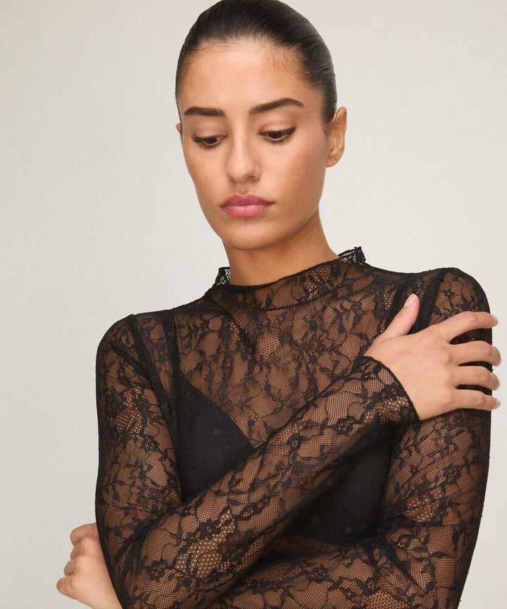 Slipdress Allover Lace