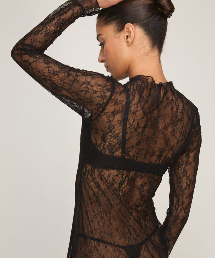 Slipdress Allover Lace