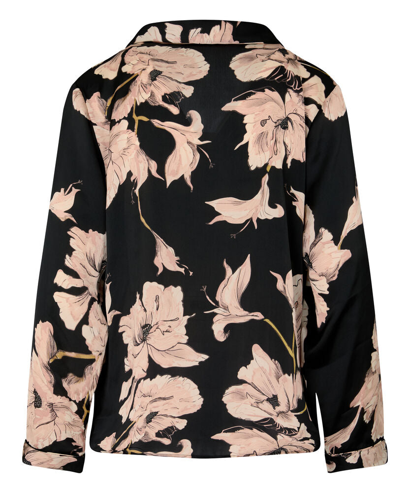 Satin Jacket Flower