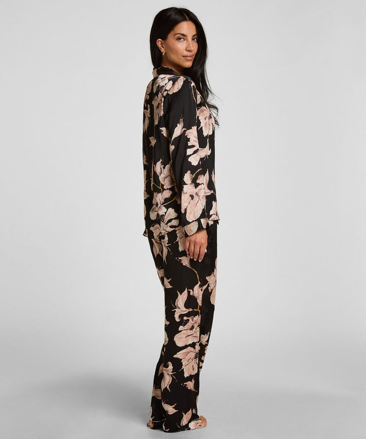 Satin Pants Flower