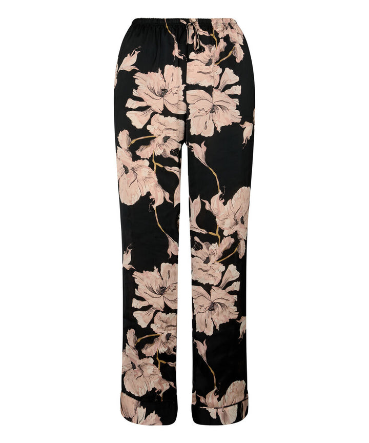 Satin Pants Flower