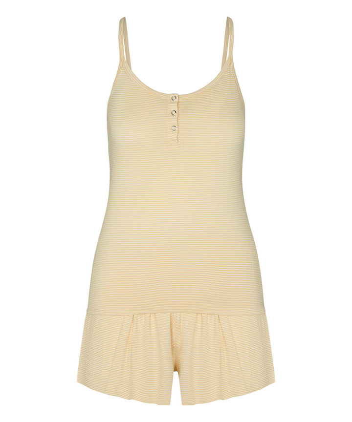 Pyjama Set Striped Henley