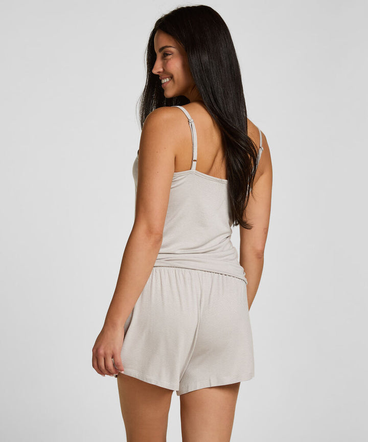 Pyjama Set Striped Henley