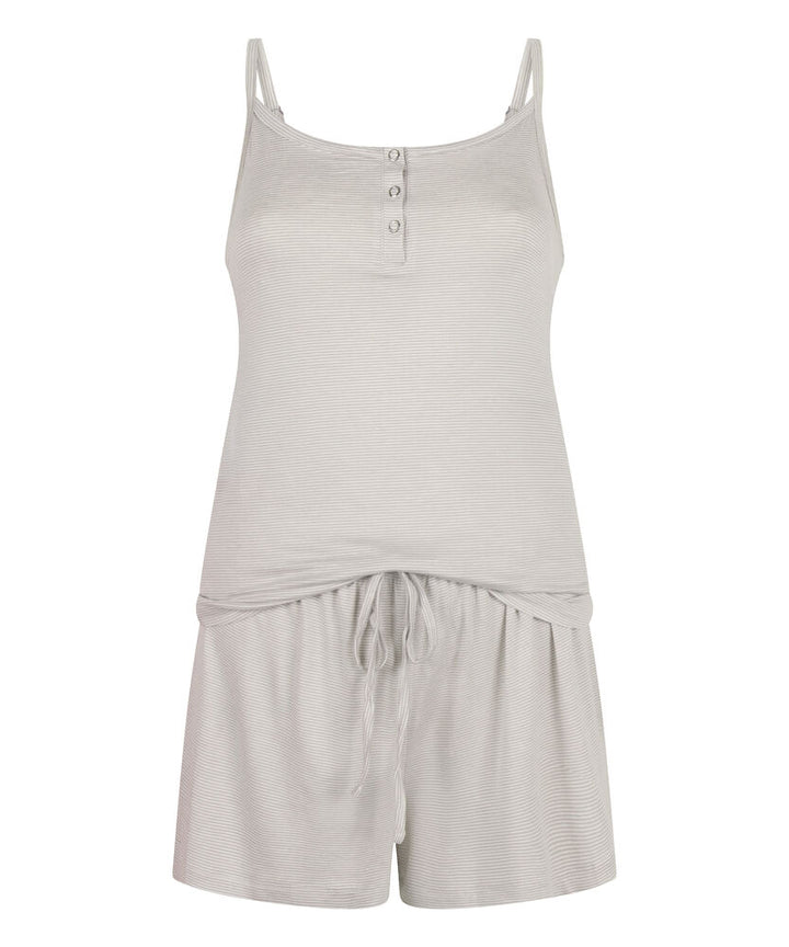 Pyjama Set Striped Henley