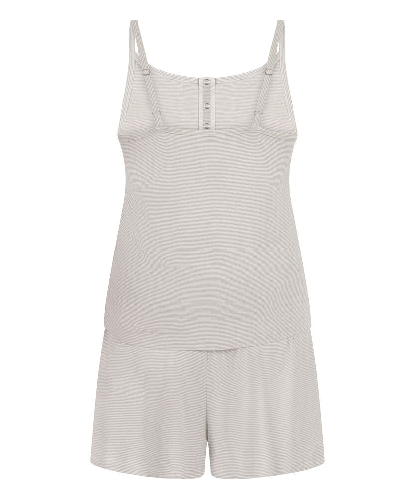 Pyjama Set Striped Henley