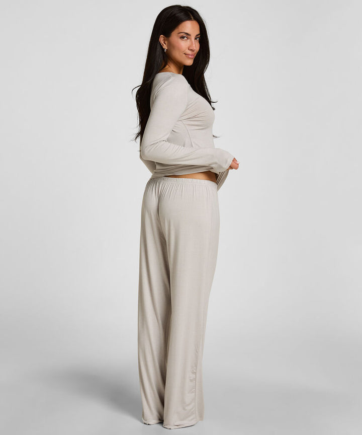 Pyjama Set Striped Henley