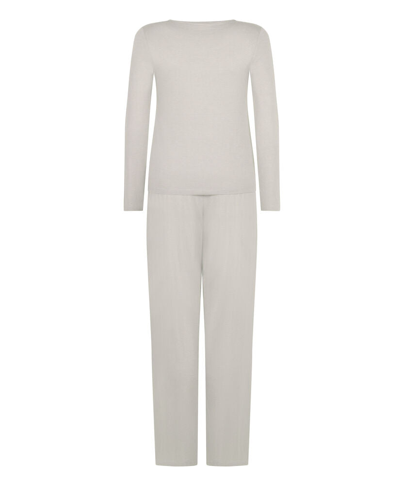 Pyjama Set Striped Henley